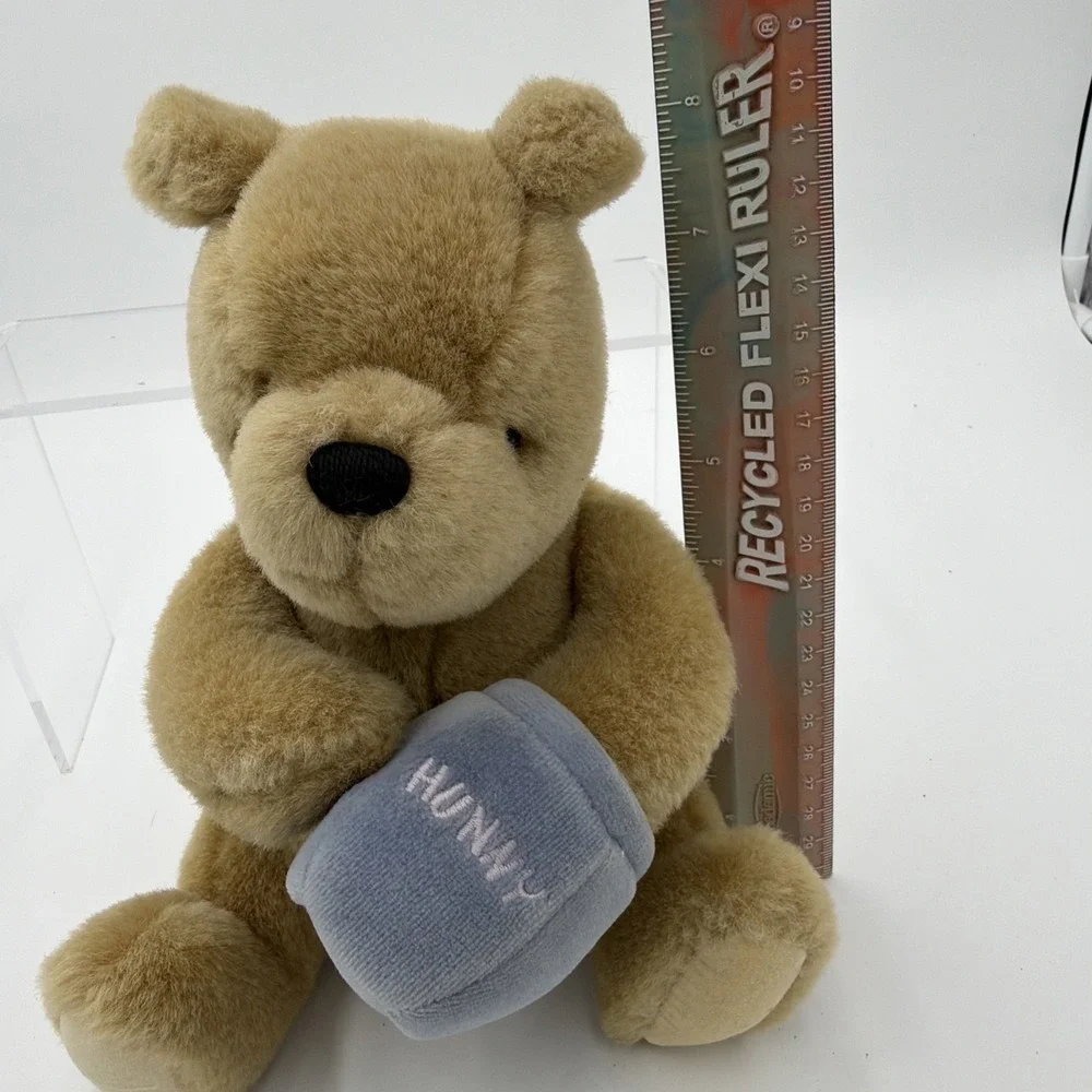 Vintage Gund Disney‎ Classic Pooh Winnie Plush Hunny Jar 8